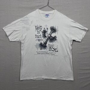 Vintage 1996 Keep in Touch With Your Ex Marie Laveaus House of Voodoo Tee Shirt‎
